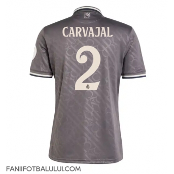 Real Madrid Daniel Carvajal #2 Tricou Fotbal Replică 2024-25 Barbati Treilea